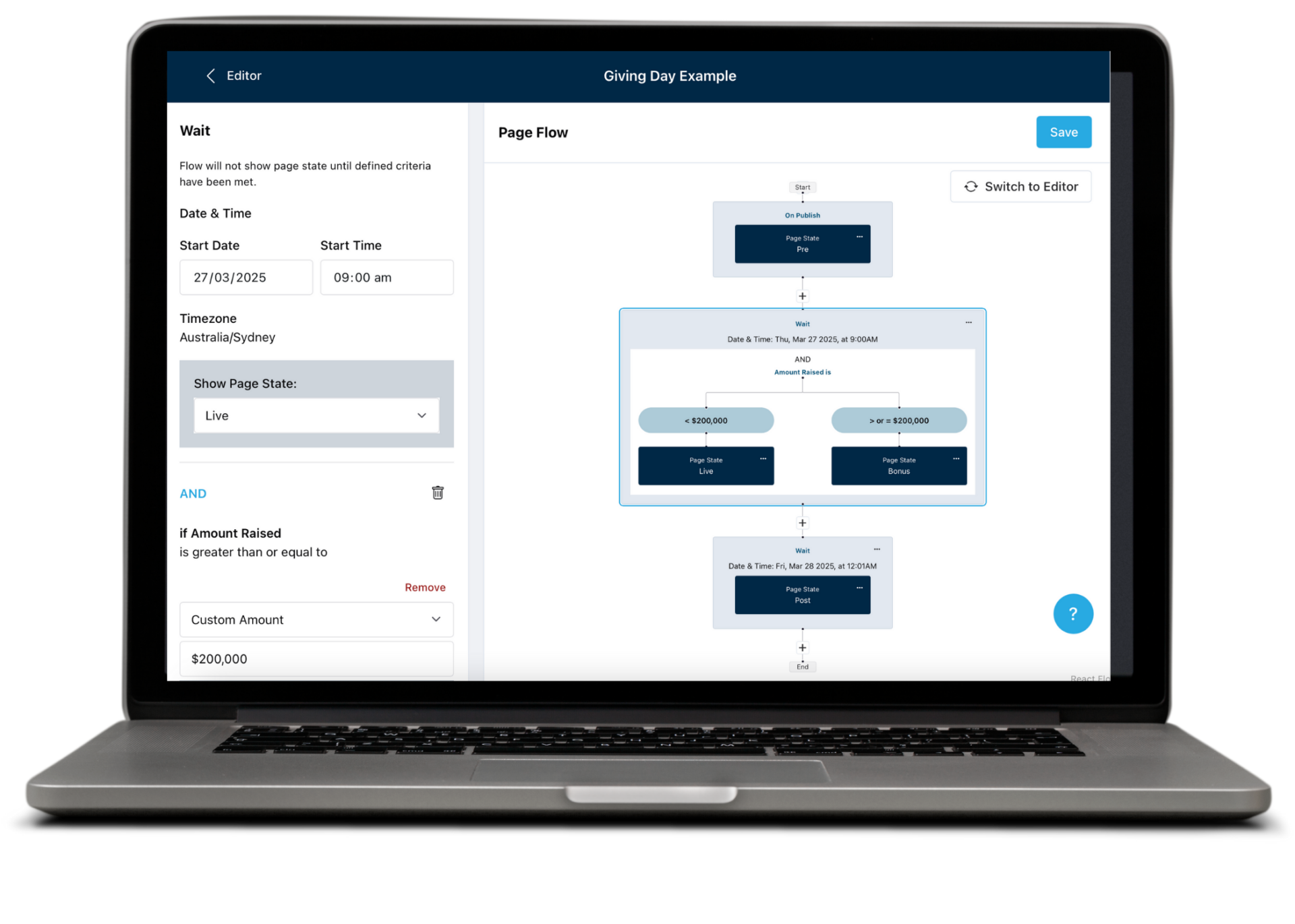 Automatic Page Flow Automatic Page Flow