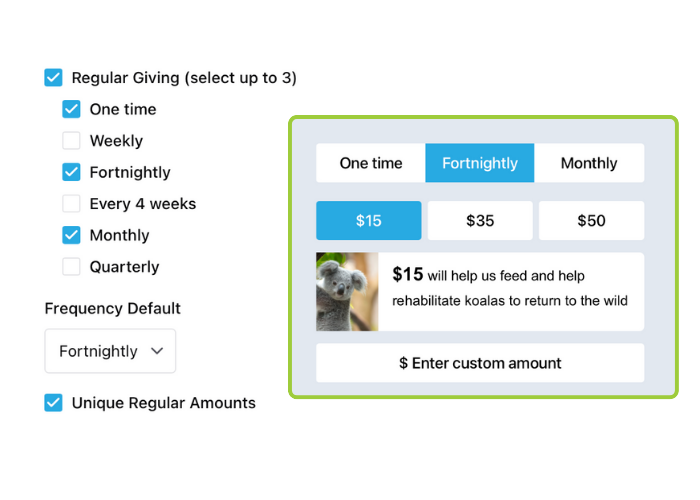 Regular Giving Regular Giving