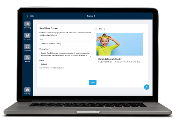 Social share preview customisation Social share preview customisation