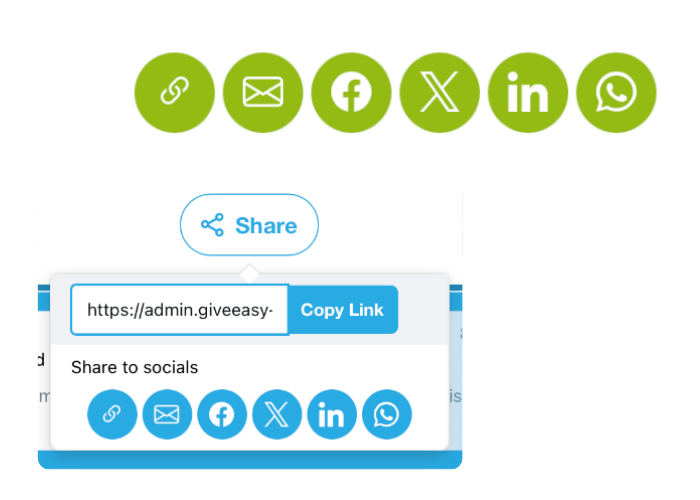 Social Share Buttons Social Share Buttons