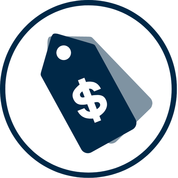Price Tag Circle Icon